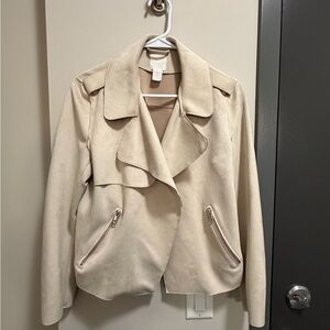 Fashion Nova Cream Trench Coat